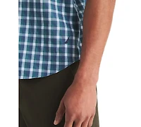 Nautica Men's Long Sleeve Plaid Shirt