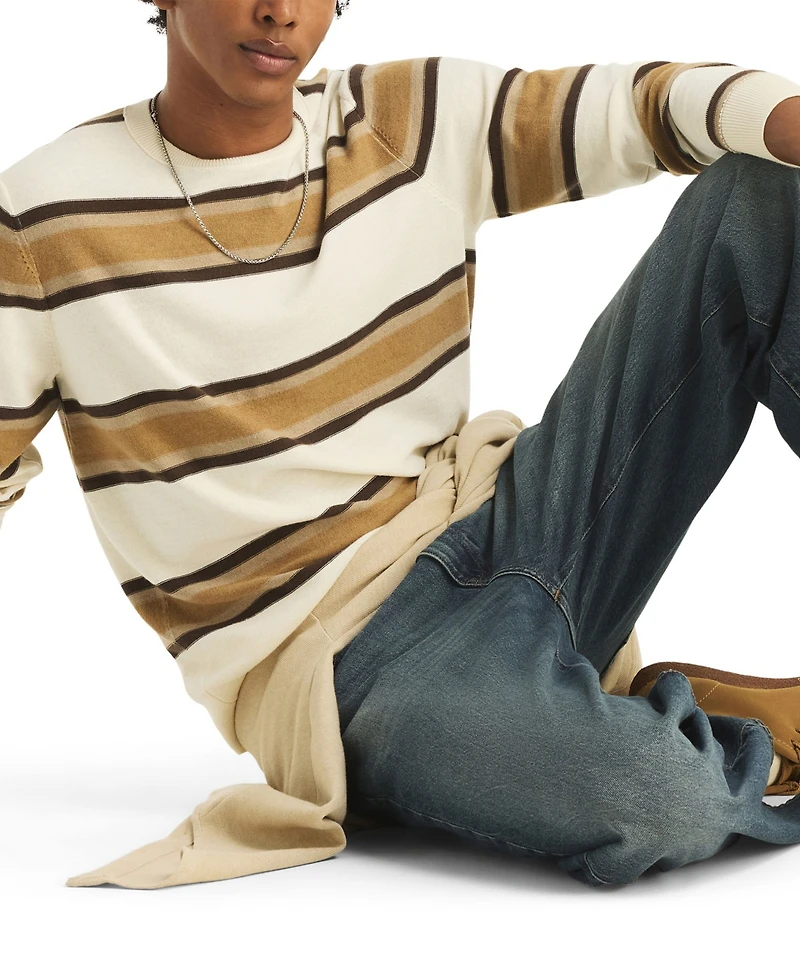 Nautica Men's Striped Crewneck Sweater