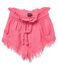 Pre-Owned Isabel Marant Women's Silk Gauze Frayed Talapiz Shorts