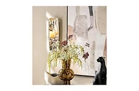Z Gallerie Carved Wall Sconce