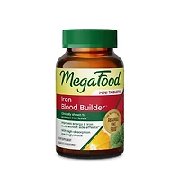 MegaFood Blood Builder Iron Minis ,60 Tablets