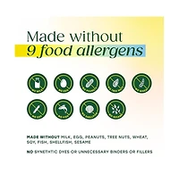 MegaFood Magnesium 300mg, Magnesium Glycinate, Citrate, Malate, Heart, Nerve Health, 60 Capsules