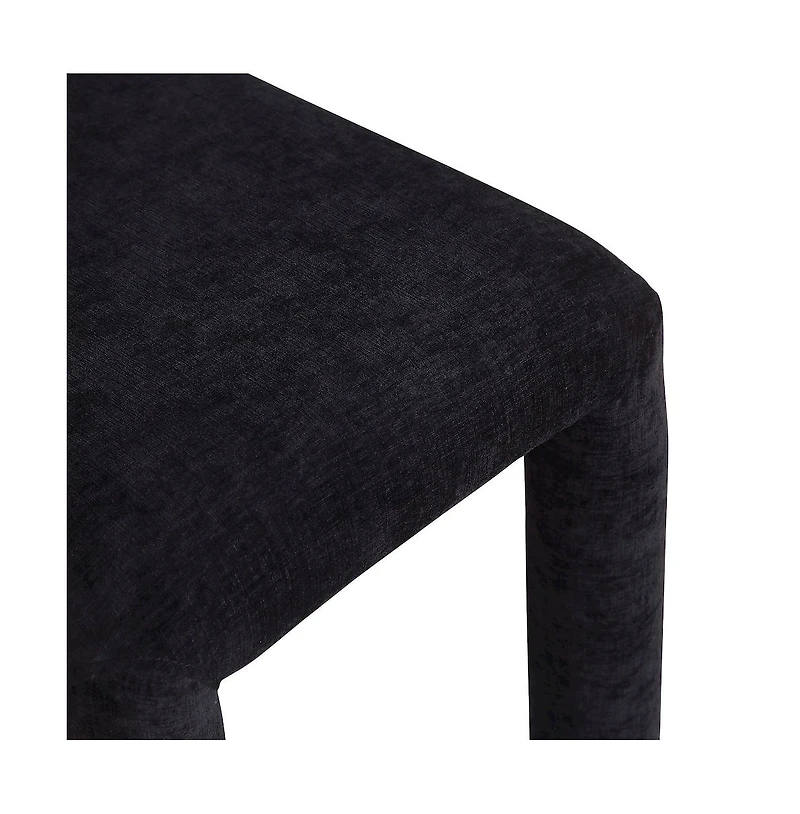 Meridian Furniture Amari Chenille Fabric Dining Chair, Set of 2