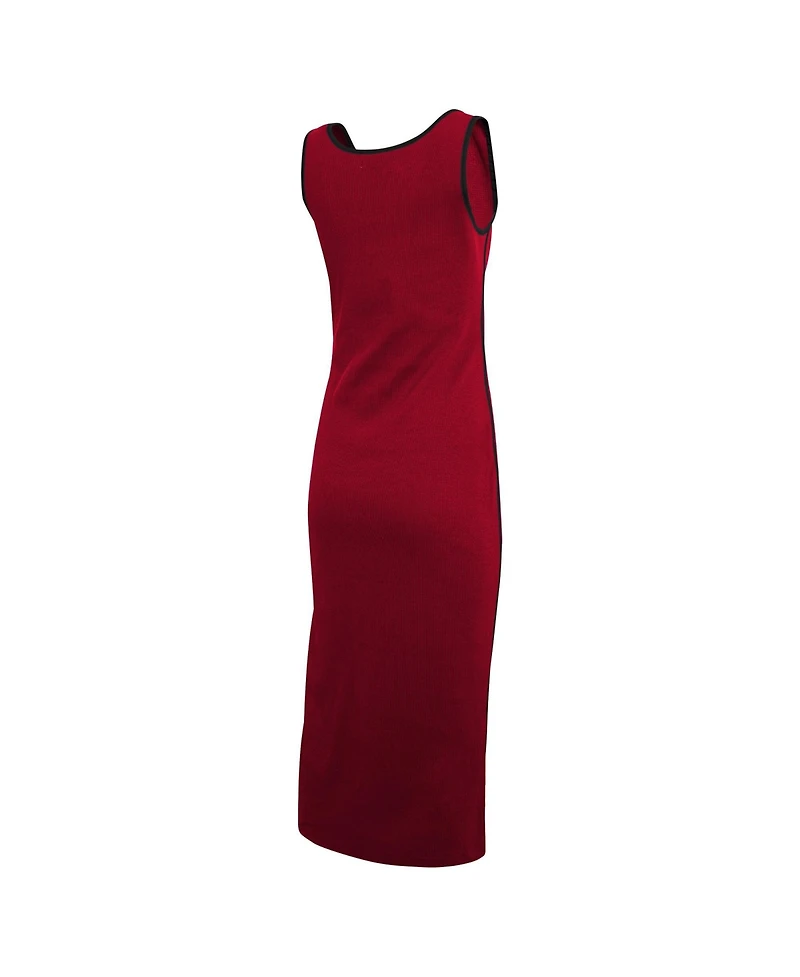 Wear by Erin Andrews Women's Scarlet San Francisco 49ers Ribbed Tank Dress