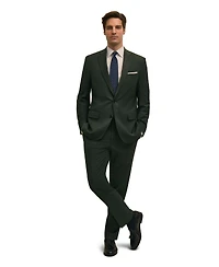 B by Brooks Brothers Men's Classic-Fit Wool Blend Suit Separates Jacket
