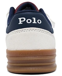 Polo Ralph Lauren Little Kid's Hollis Ez Stay-Put Closure Lifestyle Sneakers from Finish Line