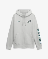 Nike Men's Cool Down Club Philadelphia Eagles Full-Zip Scuba Hood Hoodie