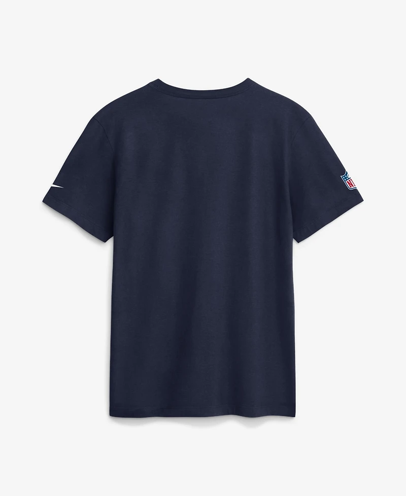 Nike Men's Los Angeles Chargers Sideline Alternate Final Sprint Crewneck T-Shirt