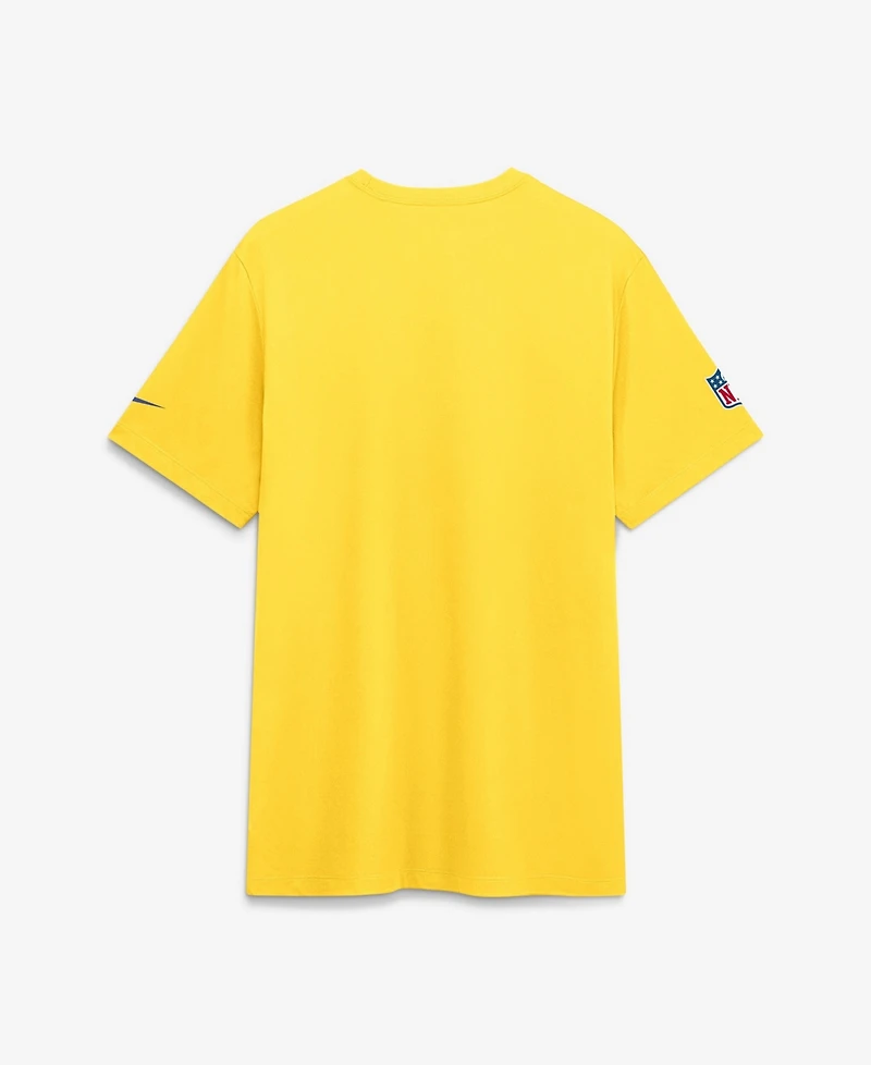 Nike Men's Los Angeles Rams Legend Small Logo Crewneck T-Shirt