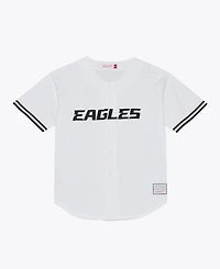 Mitchell & Ness Men's Philadelphia Eagles Mesh V-Neck Jersey