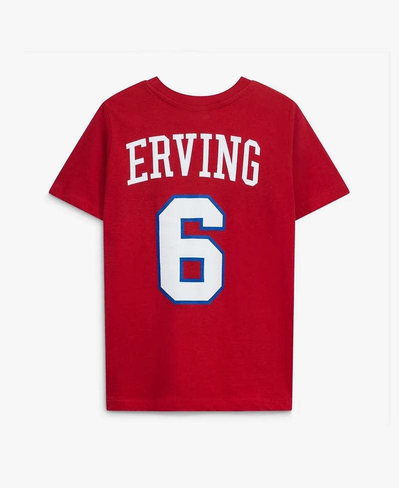Mitchell & Ness Boys' and Girls' Julius Erving Hardwood Classics Graphic T-Shirt