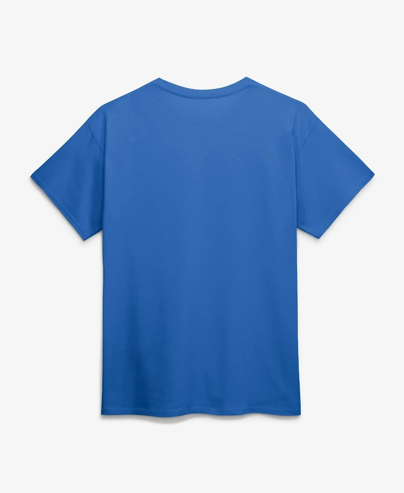 Logo Athletic Men's Los Angeles Chargers Arch Victory Crewneck Cotton T-Shirt