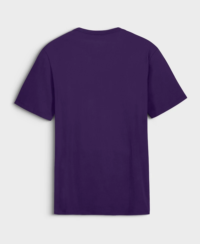 Fanatics Men's Baltimore Ravens Old Fashion Rushing Legacy Classic Fit Crewneck T-Shirt