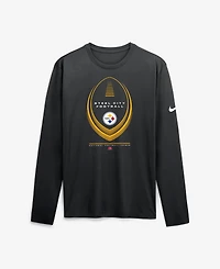 Nike Men's Pittsburgh Steelers Legend Icon Long Sleeve Dri-fit T-Shirt