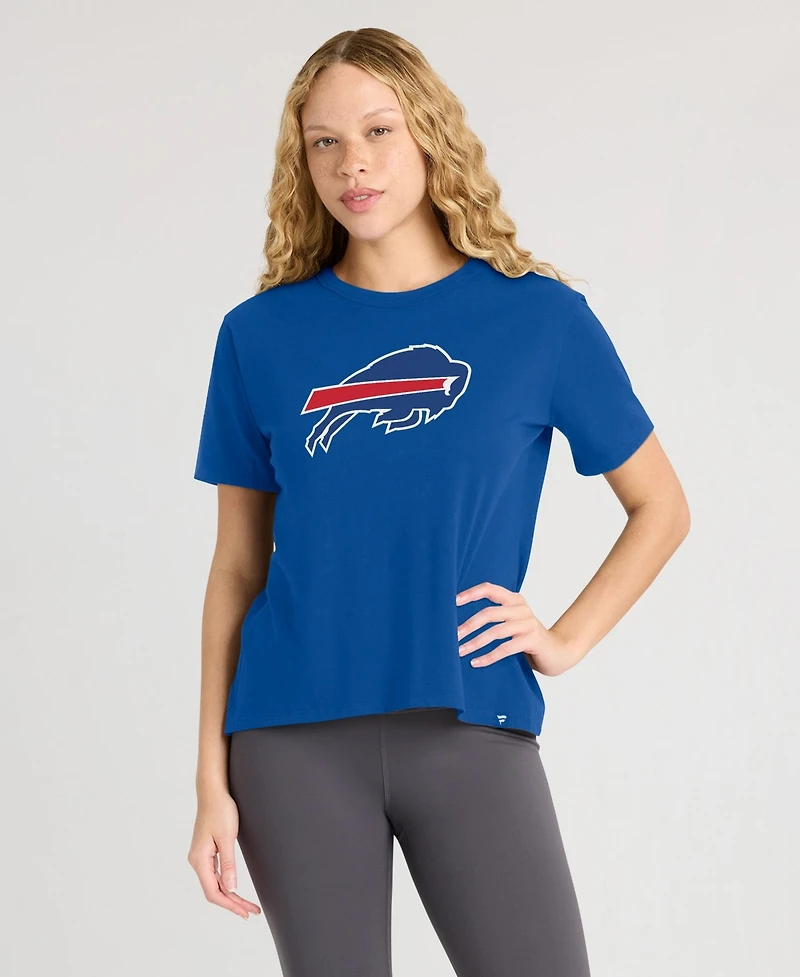 Fanatics Women's Essential Legacy Buffalo Bills Graphic Tee Relaxed-Fit T-Shirt