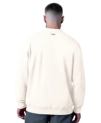 Msx by Michael Strahan Men's Whiteout Tri-Blend Graphic Crewneck Sweatshirt