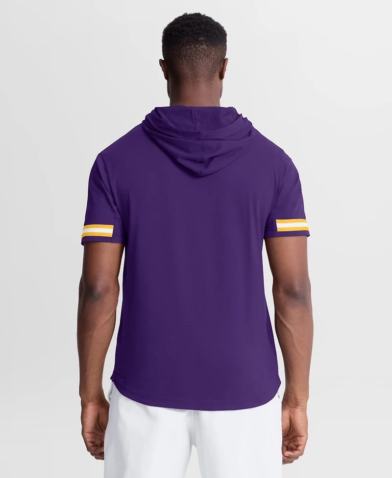 Fanatics Men's Minnesota Vikings Optimal Play Short-Sleeve Classic-Fit Hoodie