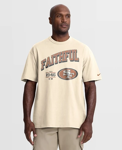 Nike Men's San Francisco 49ers Vintage Max90 Loose-Fit T-Shirt