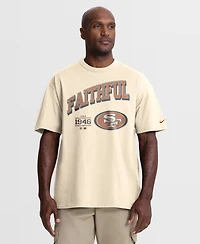 Nike Men's San Francisco 49ers Vintage Max90 Loose-Fit T-Shirt