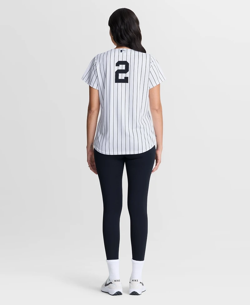 Nike Women's New York Yankees Derek Jeter Home Retired Replica Jersey