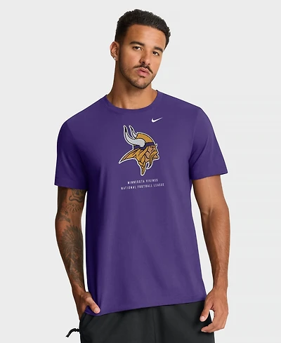 Nike Men's Minnesota Vikings Regular-Fit Cotton T-Shirt