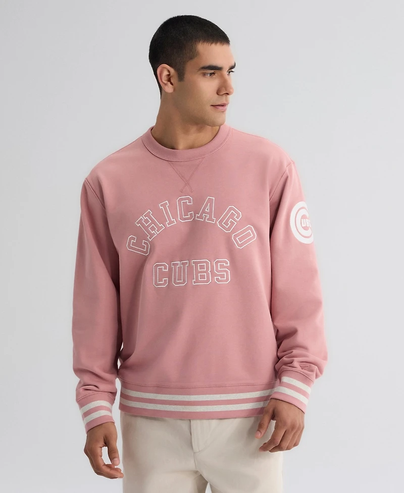 Fanatics Men's Chicago Cubs Iconic Terry Relaxed-Fit Sweatshirt