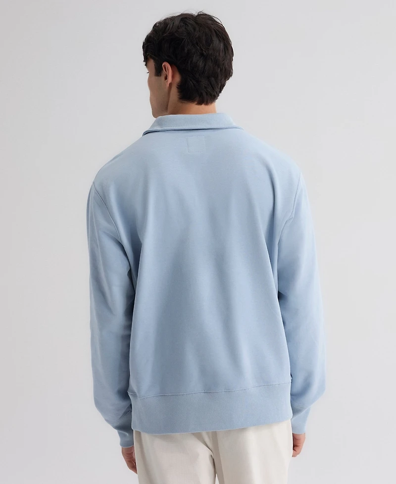 Fanatics Men's Philadelphia Phillies Iconic Sideline Terry Relaxed-Fit Quarter-Zip Sweatshirt