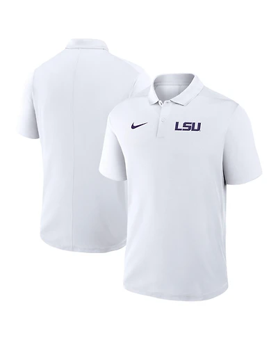 Nike Men's Lsu Tigers Primetime Victory Double-Pique Polo Shirt