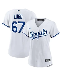 Nike Women's Seth Lugo 67 Kansas City Royals Replica V-Neck Jersey