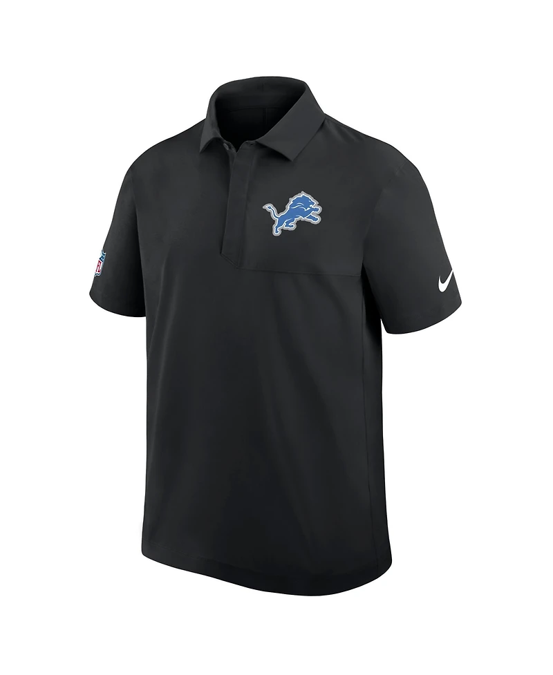 Nike Men's Detroit Lions City Pride Sideline Woven Polo Shirt