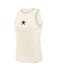Fanatics Women's Dallas Cowboys Star Play Ribbed Slim-Fit Tank Top