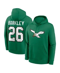 Nike Men's Philadelphia Eagles Saquon Barkley Graphic Long-Sleeve Hoodie