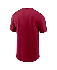 Nike Men's Washington Commanders Sideline Team Issue Screen Print T-Shirt