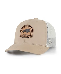 '47 Brand Buffalo Bills Adjustable Leather Trucker Hat