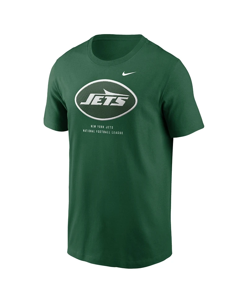 Nike Men's New York Jets Essential Crewneck Short-Sleeve T-Shirt
