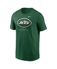 Nike Men's New York Jets Essential Crewneck Short-Sleeve T-Shirt