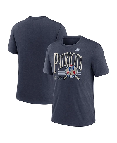 Nike Men's New England Patriots Rewind Tri-Blend Graphic T-Shirt