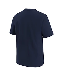 Nike Big Boys and Girls Athletic Navy Houston Astros Wordmark T-Shirt