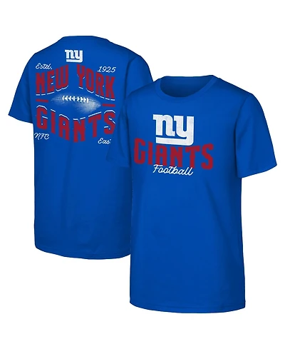 Outerstuff Boys' and Girls' Top Pick New York Giants Screen Print Graphics T-Shirt