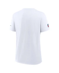 Nike Women's Los Angeles Rams Fearsome Screen-Print Crewneck T-Shirt