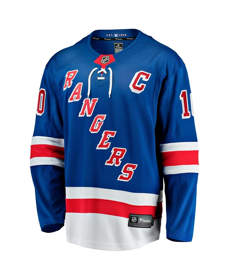 Fanatics Men's New York Rangers Jt Miller Breakaway Captain's Patch Jersey