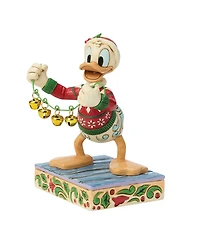 Jim Shore Disney Traditions Donald Duck with Bells Figurine