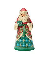 Jim Shore Heartwood Creek Santa with Rescue Pets Figurine