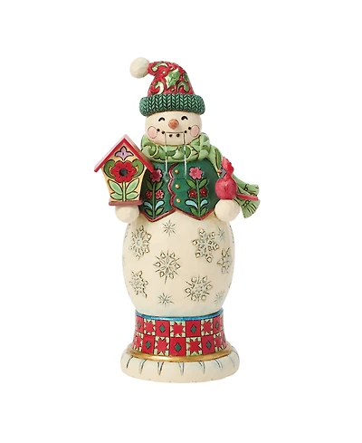 Jim Shore Christmas Traditional Snowman Figurine