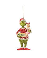 Jim Shore Dr. Seuss The Grinch and Cindy Lou Who Hanging Ornament