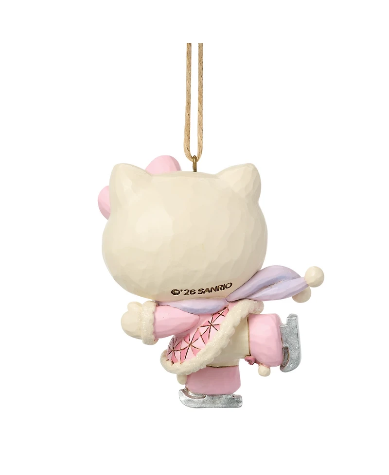 Jim Shore Hello Kitty Ice Skating Ornament