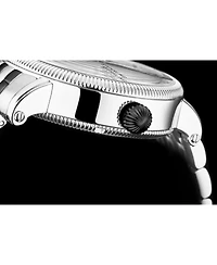 Stuhrling Original Model 3922 Men's Skeleton Automatic Stainless Steel Link Bracelet Watch