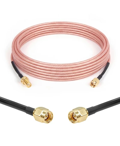 Lofree 50 Ohm RG316 Flexible Coaxial Antenna Extension Cable Compatible with Sma Devices