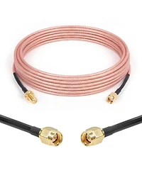 Lofree 50 Ohm RG316 Flexible Coaxial Antenna Extension Cable Compatible with Sma Devices