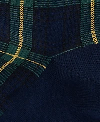 Polo Ralph Lauren Men's Plaid Embroidered-Pony Crew Socks, 2-Pack
